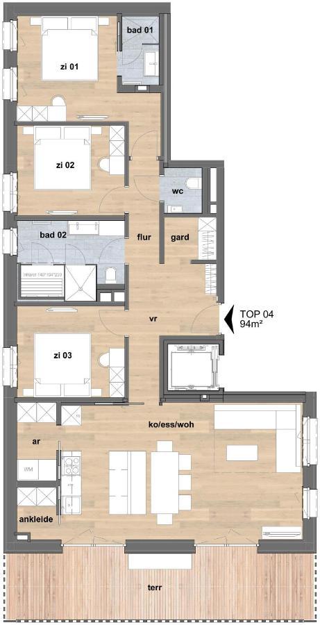 Apartmenthaus A24 Schruns Zewnętrze zdjęcie